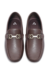 CANNES HORSEBIT DRIVING MOCCASIN-COFFEE