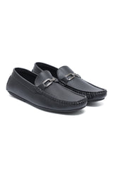 AMALFI CHAIN LINK DRIVING MOCCASIN-BLACK