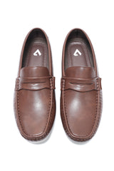 LUCCA PENNY DRIVING MOCCASIN-COFFEE