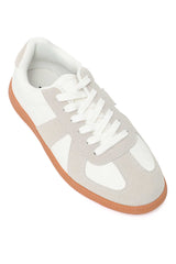 WALKFRAME RALLY SNEAKER-WHT/GREY