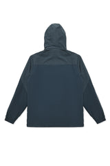 DRIFTCORE ZIP HOOD TOP-BLUE