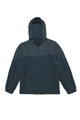 DRIFTCORE ZIP HOOD TOP-BLUE