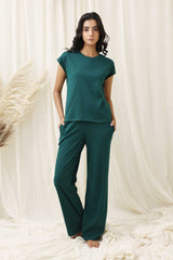 SEASONAL BLEND CO-ORD SET-GREEN