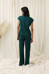 SEASONAL BLEND CO-ORD SET-GREEN