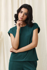 SEASONAL BLEND CO-ORD SET-GREEN