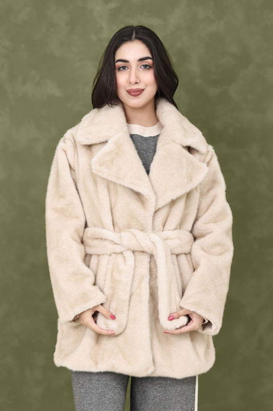 HERITAGE GRACE COAT BLAZER-BEIGE
