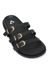 URBAN TRIPLESTRAP CROCO-BLACK