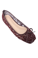 WHISPER BLOSSOM BALLET-MAROON