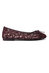 WHISPER BLOSSOM BALLET-MAROON