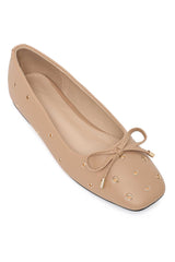 DUSK DOTS FLAT-BEIGE