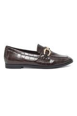 EMPIRE CHAIN LOAFER-COFFEE