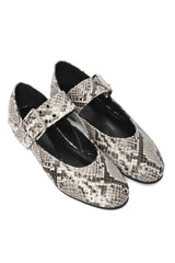 BUCKLE LASH FLAT-SNAKE