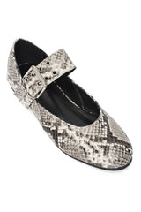 BUCKLE LASH FLAT-SNAKE