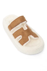 H-CUT FLEECE COMFY-CAMEL