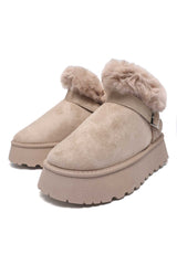 WINTER COMFORT MULE-BEIGE