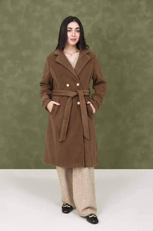 PARAMOUNT ICONIC COAT-COFFEE