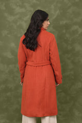 PARAMOUNT ICONIC COAT-RUST