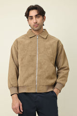 STONEHOLD ZIPPER JACKET-KHAKI