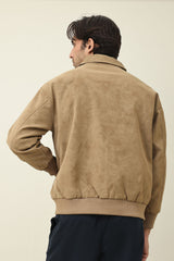 STONEHOLD ZIPPER JACKET-KHAKI