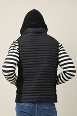 STORM SHELL SLEEVELESS JACKET-BLACK