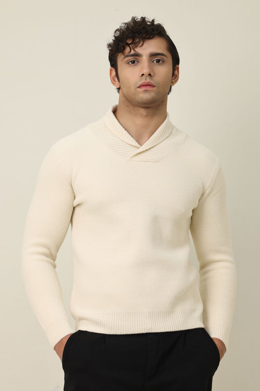 HARBOUR HAVEN SWEATER-OFFWHITE