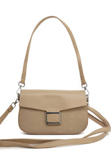 ARCHIVE LOCK FLAP BAG-KHAKI