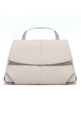 STRUCTURED HANDBAG - WHITE