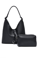 HOBO BAG SET - BLACK