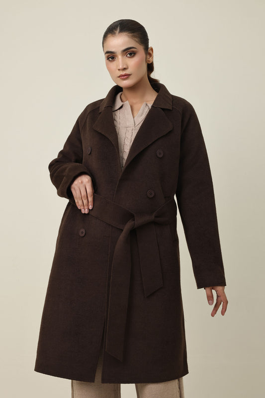 HARBOR FOLD COAT-COFFEE