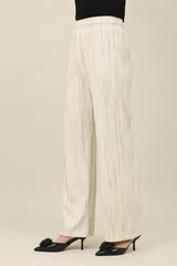 COMFORT TROUSER-WHITE