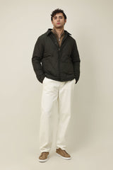 CITYLINE PADDED JACKET-DK/GREEN