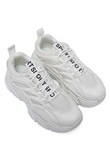 CHIC WOMEN SNEAKERS-WHITE
