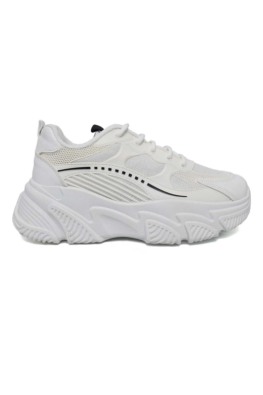 HYPE WALK CHUNKY SNEAKER-WHITE