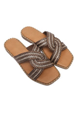 CRYSTAL KNOT SLIDE-BRONZE