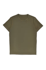 CLASSIC FIT ESSENTIAL TEE-DK/OLIVE