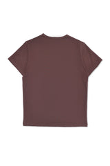 CLASSIC FIT ESSENTIAL TEE-CHOCOLATE