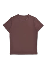 CLASSIC FIT ESSENTIAL TEE-CHOCOLATE