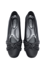 ISLA DIAMANTE KNOT FLAT-BLACK