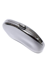 MIRROR CURVE CLUTCH-PEWTER