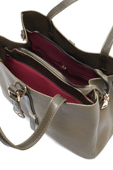 NIGHT LUXE CHAINBAG-OLIVE
