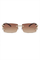 OPULENZA DIAMONDLINE EYEWEAR-BROWN