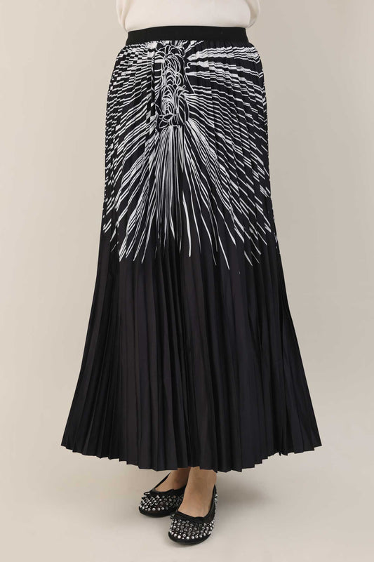 LUMINA DYNAMIC SKIRT-BLACK