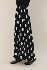 FESTIVE CHARM SKIRT-BLACK