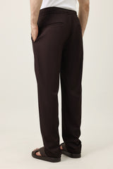 REFINED APPERANCE BOTTOM-BROWN