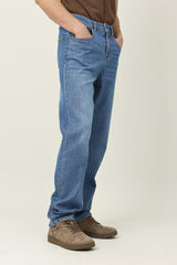 VORTEX FADE CLEAN CUT JEANS-LT/BLUE