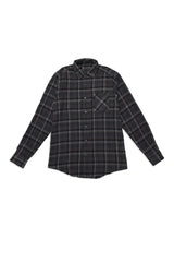 MINI CHECK CASUAL SHIRT-GRY/CHK