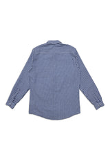 MINI CHECK CASUAL SHIRT-BLUE/CHK