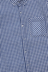 MINI CHECK CASUAL SHIRT-BLUE/CHK