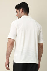 WAFFLE WEAVE SHIRT-OFFWHT