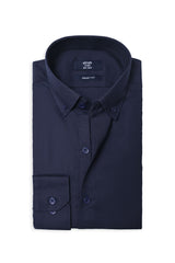 SIGNATURE OXFORD SMART SHIRT-NAVY